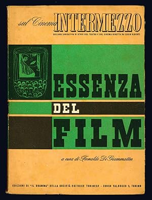Bild des Verkufers fr Essenza del film a cura di Fernaldo di Giammatteo. zum Verkauf von Libreria Alberto Govi di F. Govi Sas