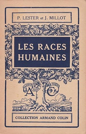 Seller image for Les races humaines - Collection Armand Colin n 192 (Section de Biologie) for sale by Pare Yannick