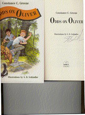 Bild des Verkufers fr ODDS ON OLIVER zum Verkauf von ODDS & ENDS BOOKS