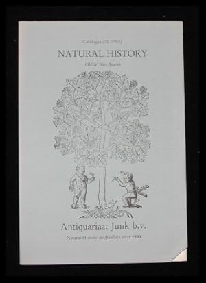 Bild des Verk�ufers f�r Old & Rare Books on Natural History, Catalogue 230 zum Verkauf von ANTIQUARIAT Franke BRUDDENBOOKS