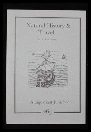 Bild des Verk�ufers f�r Old & Rare Books on Natural History & Travel, Catalogue 265 zum Verkauf von ANTIQUARIAT Franke BRUDDENBOOKS