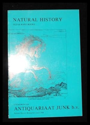 Bild des Verk�ufers f�r Old & Rare Books on Natural History, Catalogue 223 zum Verkauf von ANTIQUARIAT Franke BRUDDENBOOKS