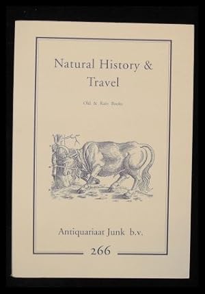 Bild des Verk�ufers f�r Old & Rare Books on Natural History & Travel, Catalogue 266 zum Verkauf von ANTIQUARIAT Franke BRUDDENBOOKS