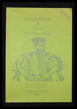 Bild des Verk�ufers f�r Old & Rare Books on Natural History & Travel, Catalogue 255 zum Verkauf von ANTIQUARIAT Franke BRUDDENBOOKS