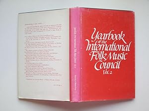 Image du vendeur pour 1970 yearbook of the International Folk Music Council mis en vente par Aucott & Thomas