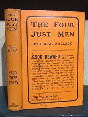 The Four Just Men. Â£500 Prize Story.