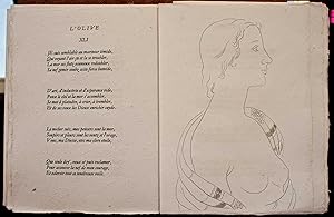 Image du vendeur pour Sonnets [de l'Olive] Pointes-seches originales de Jean Berque mis en vente par Rodger Friedman Rare Book Studio, ABAA