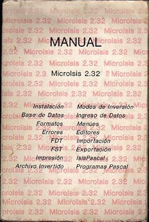 Manual de referencia, Mini-micro CDS/ISIS, versión 2.3