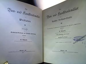 Imagen del vendedor de Die Bau- und Kunstdenkmler des Kreises Bochum-Stadt und Land. 2 Bnde in 1 Band. Reihe: Die Bau- und Kunstdenkmler von Westfalen. Hrsg. vom Provinzial-Verbande der Provinz Westfalen. a la venta por Antiquariat Michael Solder