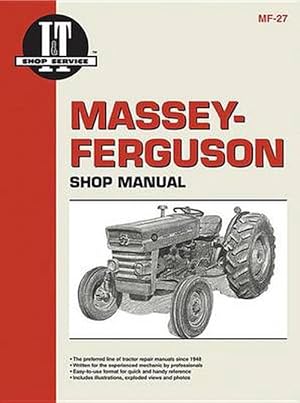 Immagine del venditore per Massey-Ferguson Shop Manual: Models Mf135, Mf150, Mf165 (Paperback) venduto da Grand Eagle Retail