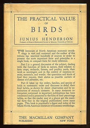Imagen del vendedor de The Practical Value of Birds a la venta por Between the Covers-Rare Books, Inc. ABAA