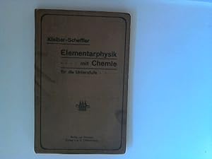 Bild des Verkufers fr Elementar-Physik mit Chemie fr die Unterstufe wissenschaftlicher Anstalten zum Verkauf von ANTIQUARIAT FRDEBUCH Inh.Michael Simon