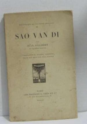 Imagen del vendedor de Sao van di a la venta por crealivres