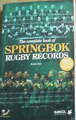 The Complete Book of Springbok Rugby Records