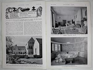 Original Issue of Country Life Magazine Dated February 5th 1938, with a Feature on Birchens Sprin...