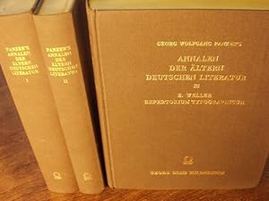 Annalen der älteren deutschen Literatur M.D. - M.D.XXVI. Emil Weller: Die deutsche Literatur im e...