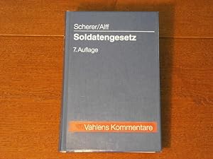 Seller image for Soldatengesetz. Kommentar. for sale by Antiquariat Bebuquin (Alexander Zimmeck)