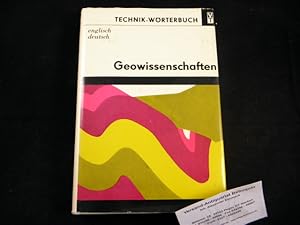 Seller image for (Hrsg.) Geowissenschaften Englisch - Deutsch. Mit etwa 38000 Fachbegriffen. for sale by Antiquariat Bebuquin (Alexander Zimmeck)