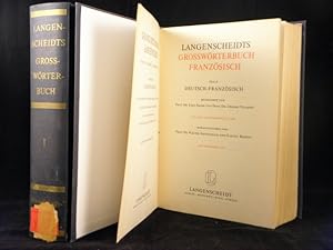 (Hrsg.) Langenscheidt Großwörterbuch Französisch. Französisch - Deutsch. Deutsch - Französisch.