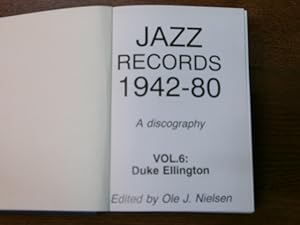 Seller image for Jazz Records 1942 - 80. A discography. Vol 6: Duke Ellington. for sale by Antiquariat Bebuquin (Alexander Zimmeck)