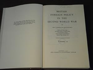 Seller image for British Foreign Policy in the Second World War. Vol. II. for sale by Antiquariat Bebuquin (Alexander Zimmeck)