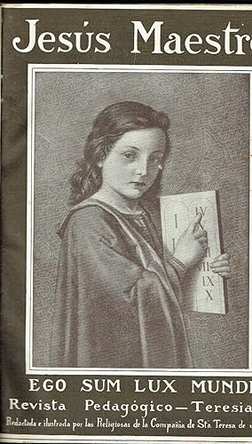 Jesús Maestro, nº 177 a 188. Revista Pedagógico-Teresiana.