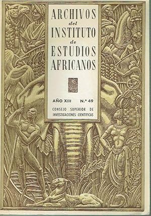 Archivos del Instituto de Estudios Africanos, nº 49. Año XIII, abril de 1959.