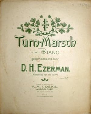 Turn-marsch voor piano [met tekst]