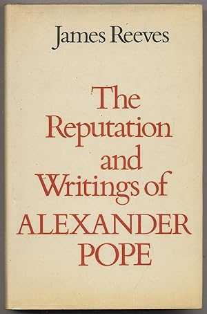 Seller image for The Reputation and Writings of Alexander Pope for sale by Between the Covers-Rare Books, Inc. ABAA