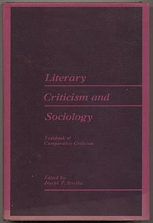 Seller image for Literary Criticism and Sociology: Yearbook of Comparative Criticism: Volume V. for sale by Between the Covers-Rare Books, Inc. ABAA