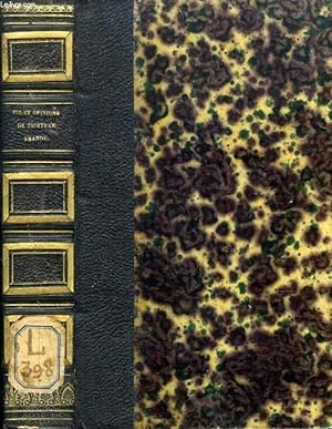 Seller image for VIE ET OPINIONS DE TRISTRAM SHANDY, GENTILHOMME for sale by Le-Livre