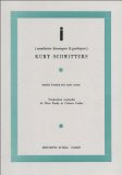 i, (manifestes théoriques & poétiques). Kurt Schwitters. Ed. établie par Marc Dachy. Trad. orig. ...