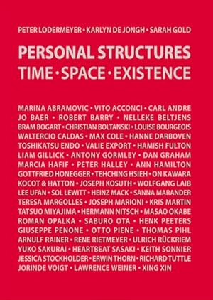Image du vendeur pour Personal Structures: Time. Space. Existence mis en vente par Bunt Buchhandlung GmbH