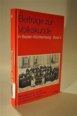 Image du vendeur pour Beitrge zur Volkskunde in Baden-Wrttemberg. Band 4. 1991 mis en vente par Adalbert Gregor Schmidt