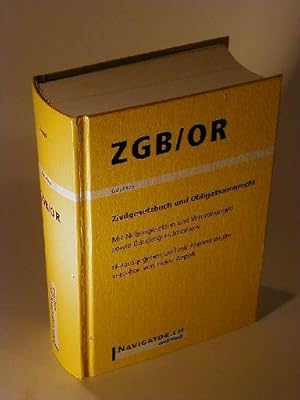 Bild des Verkufers fr ZGB/ OR Gesetze. Zivilgesetzbuch und Schweizerisches Obligationenrecht. Mit Nebengesetzen und Verordnungen sowie Bundesgerichtspraxis. zum Verkauf von Adalbert Gregor Schmidt