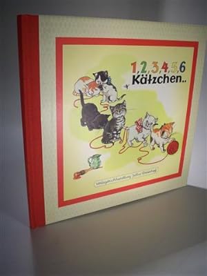 Bild des Verkufers fr 1,2,3,4,5,6 Ktzchen. zum Verkauf von Adalbert Gregor Schmidt