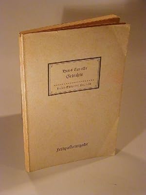 Gedichte. Vom Dichter ausgewählt. Insel Bücherei Nr. IB 500 [1A] Feldpostausgabe