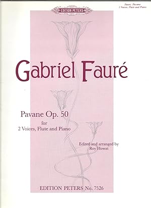 Imagen del vendedor de Pavane Op. 50 for 2 Voices, Flute and Piano a la venta por Eve's Book Garden