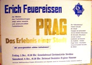 Erich Feuereissen der Meister des Farbbildvortrages zeigt seine neueste und eindruckvollste Farbb...