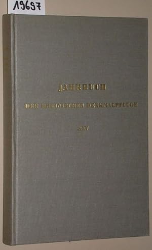 Jahrbuch der Rheinischen Denkmalpflege Band 25. Berichte über die Tätigkeit der Denkmalpflege in ...