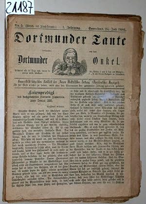 Dortmunder Tante verbunden mit dem Dortmunder Onkel. Humoristisch-satyrisches (satirisches) Beibl...