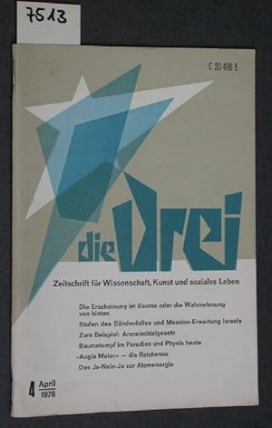 Die Drei. Zeitschrift für Wissenschaft, Kunst und soziales Leben. Nr 4.