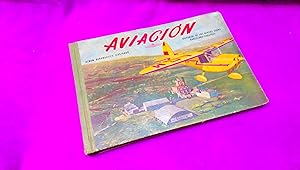 AVIACION, ALBUM AERONAUTICO, HISTORIAL DE LOS AEREOS CLUBS BARCELONA-SABADELL 1955