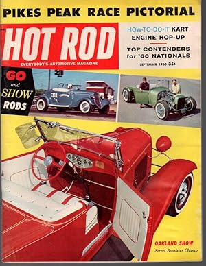 Hot Rod: Everybody's Automotive Magazine: September 1960, Vol. 13; No. 9