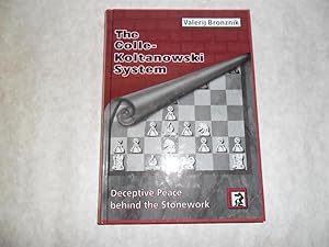 Seller image for The Colle-Koltanowski System. Deceptive Peace Behind the Stonework (Chess) for sale by Sue Lloyd-Davies Books