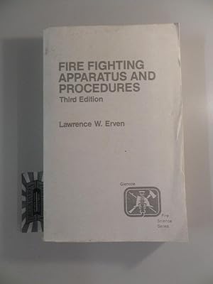 Image du vendeur pour Fire fighting apparatus und procedures. mis en vente par Druckwaren Antiquariat