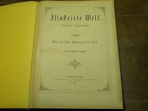 Bild des Verkufers fr 1886. Deutsches Famiienbuch. Bltter aus Natur und Leben, Wissenschaft und Kunst zur Unterhaltung und Belehrung fr die Familie, fr Alle und Jeden. zum Verkauf von Antiquariat Bebuquin (Alexander Zimmeck)