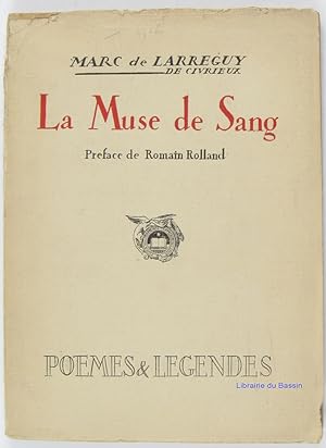Imagen del vendedor de La muse de sang a la venta por Librairie du Bassin