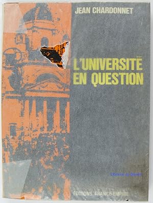 Seller image for L'Universit en question for sale by Librairie du Bassin