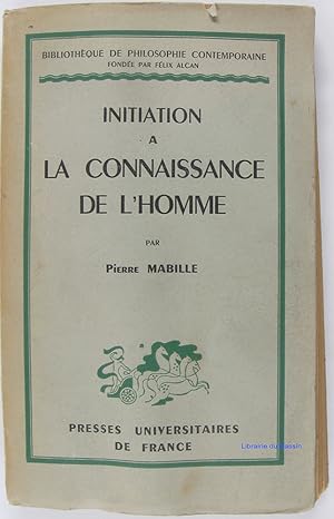 Initiation à la connaissance de l'homme